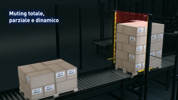 Cảm biến an toàn cho hệ thống Palletizing – Safety Light Curtain for Palletizer